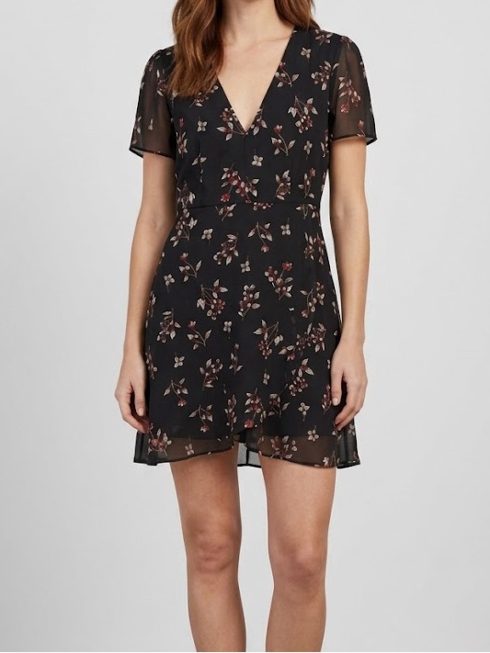 Madewell Posey Floral Mini Dress 10